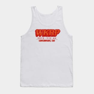 WKRP Turkey Drop Tank Top